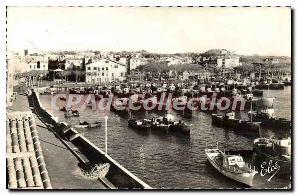 Saint-Jean-de-Luz — Die Trawler im Hafen — L. CHATASNEAU, Victor-Hugo, Reproduktion verboten - Vorderseite