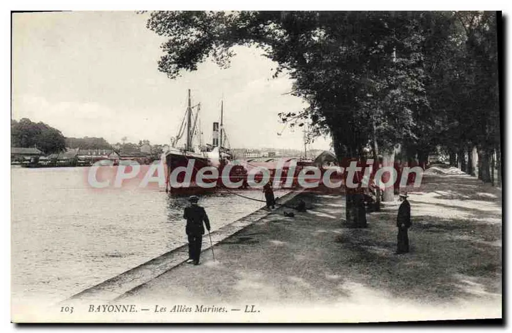 Bayonne — As Avenidas Marítimas — LL. n°103 - Frente