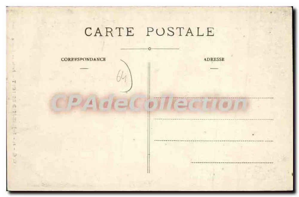 St-Jean-Pied-de-Port — Porte de France — C. C. - 23 - Rückseite