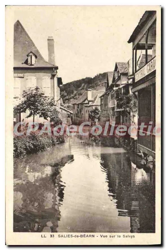 Salies-de-Béarn — Ansicht von Saleys — LL 33 - Vorderseite