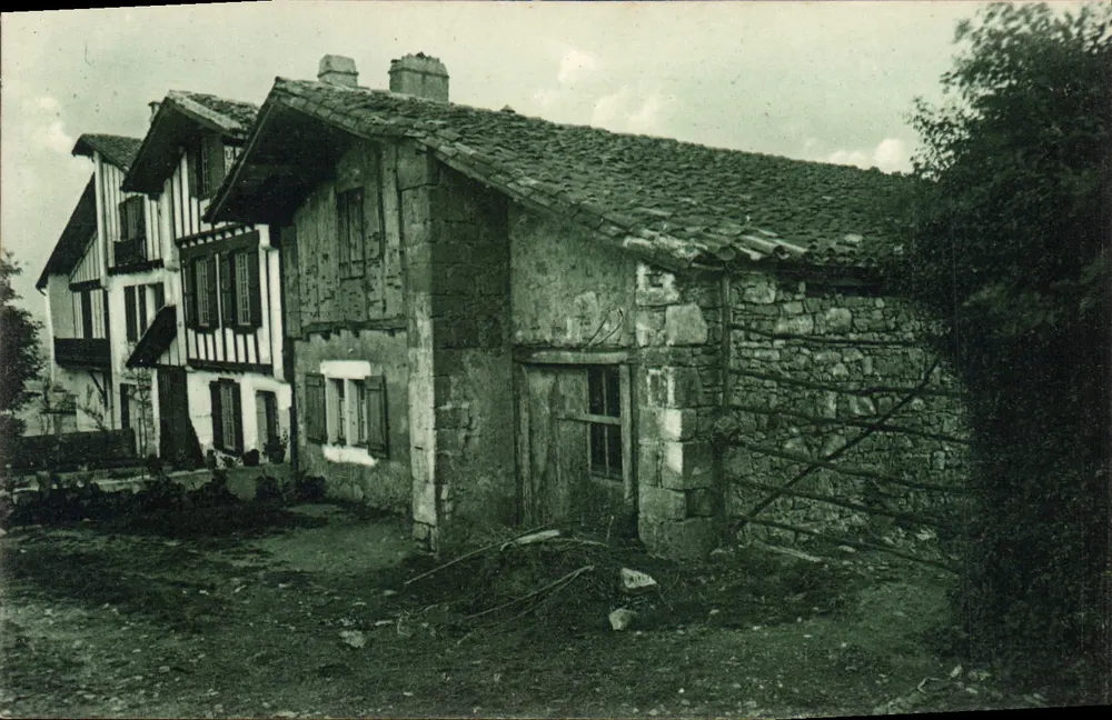 Dom Baszków w Bordagains — Prowansja Baszków — Fototypia Marcel Deloy, Bordeneuve - Awers