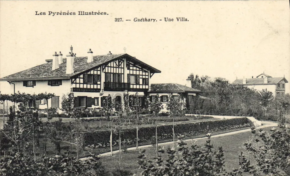 Guéthary — Uma Villa — Les Pyrénées Illustrées, n°327 - Frente