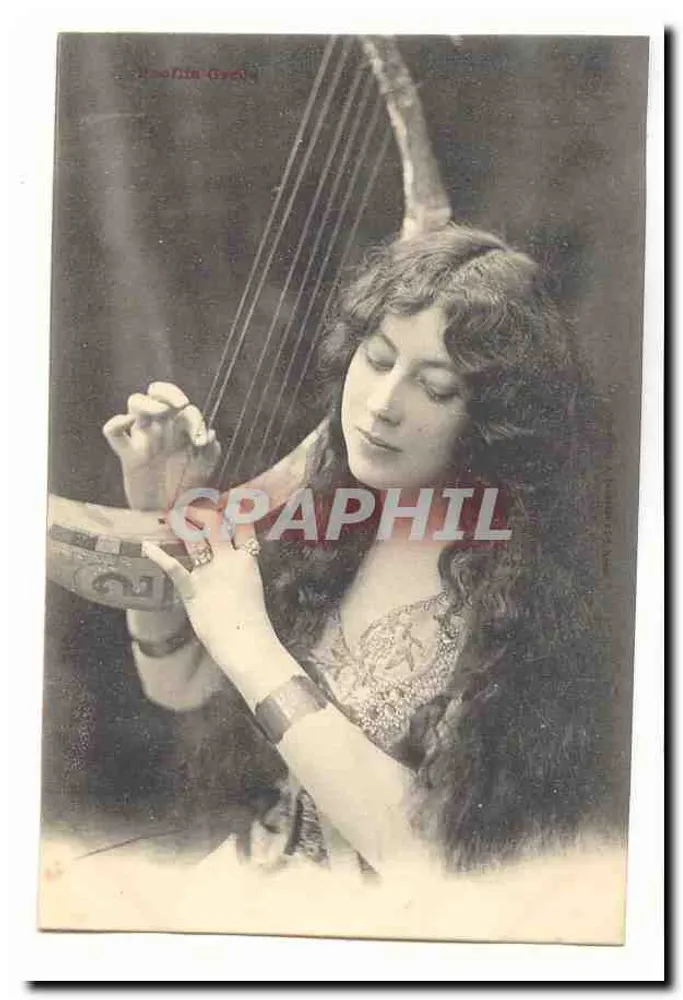 Georgina Green — harpistka — Wydawca: Paryż, 24, rue de l'Église - Awers