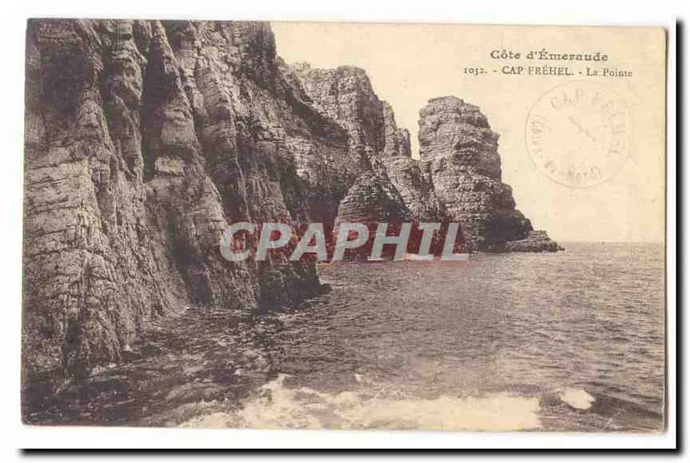 Costa de Émeraude - CAP FRÉHEL - A Ponta - Frente