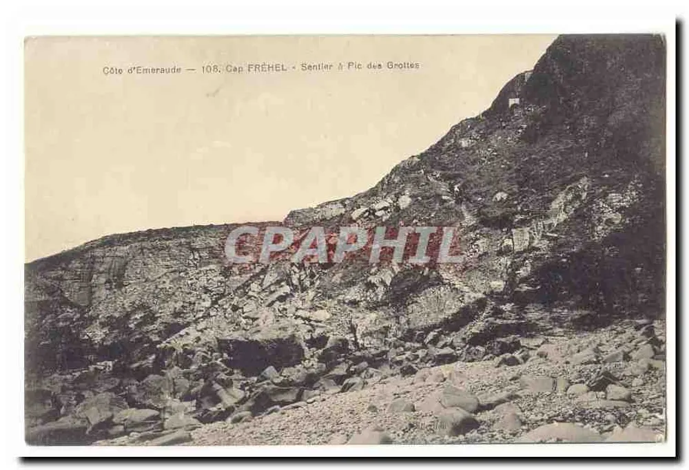 Costa de Émeralda — 108. Cap FRÉHEL — Caminho até o Pic des Grottes - Frente