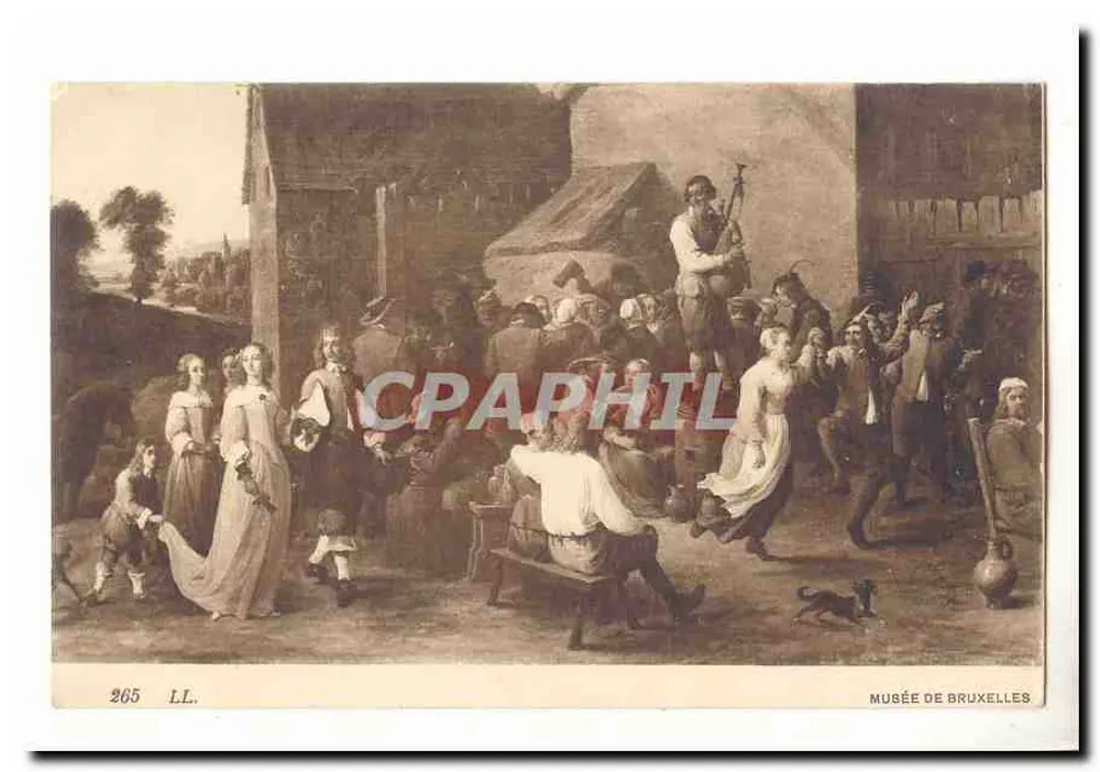 Landelijke feest — Museum van Brussel — 265 LL. - Voorkant