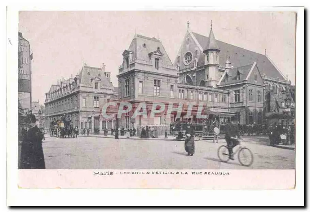 Paris - Die Künste & Handwerke und die Rue Réaumur - Vorderseite