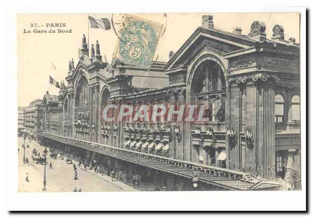 Parigi — La Stazione del Nord — n° 37 - Recto