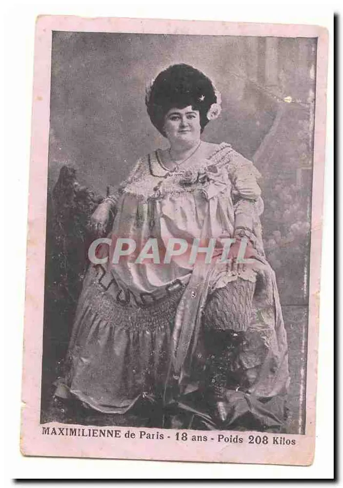 Maximilienne von Paris — 18 Jahre alt — 208 Kilogramm — Ausgabe - Vorderseite