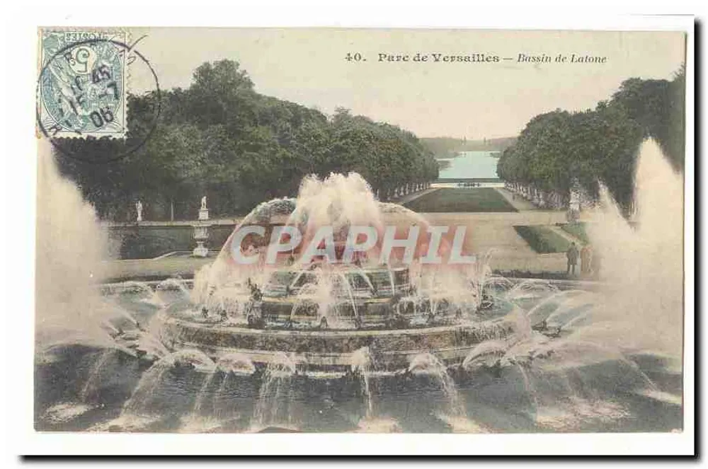 Parque de Versalhes — Bassin de Latone — Céline, n°40 - Frente