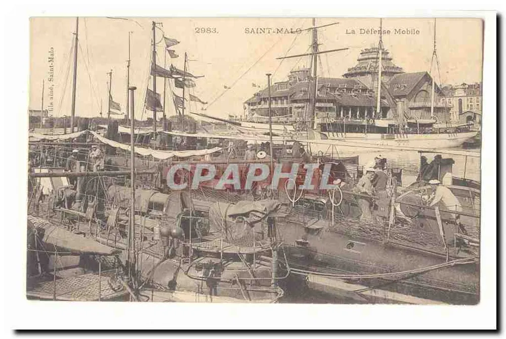 Saint-Malo — Mobile Defense — Verlag: Die Stadt Saint-Malo, Nr. 2983 - Vorderseite