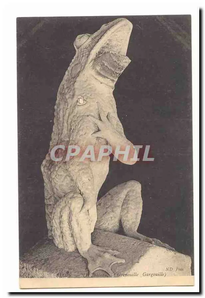 Bjouls — Das Schloss der Kröte (Gargoyle) — ND Pnet - Vorderseite