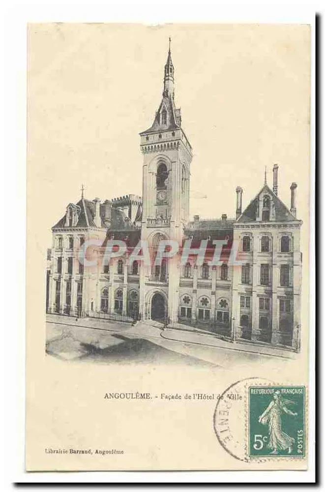 Angoulême - Fassade des Rathauses — Buchhandlung Barraud, Angoulême - Vorderseite