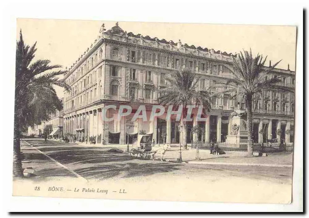 BÔNE — O Palácio Lecoq — L.L. n° 18 - Frente