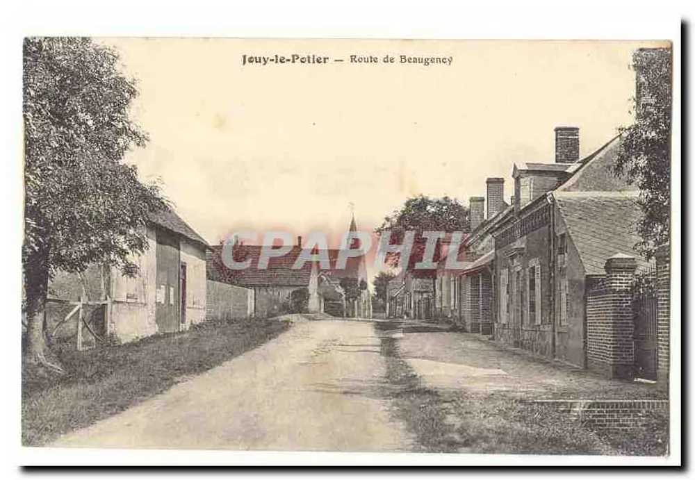 Jeuuy-le-Potier — Estrada de Beaugency - Frente