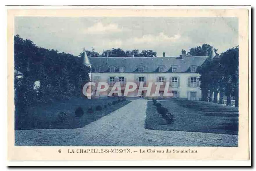 La Chapelle-Saint-Mesmin — Schloss des Sanatoriums - Vorderseite