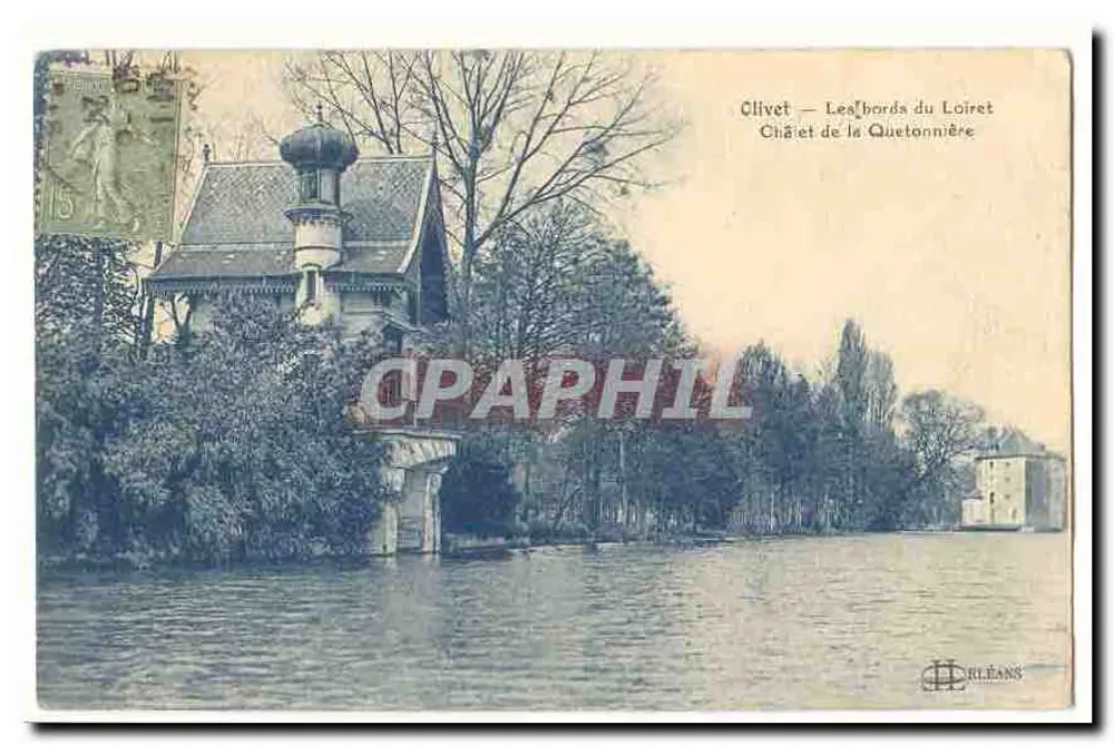 Clivet — Die Schlösser des Loiret — Schloss der Quettonnière - Vorderseite