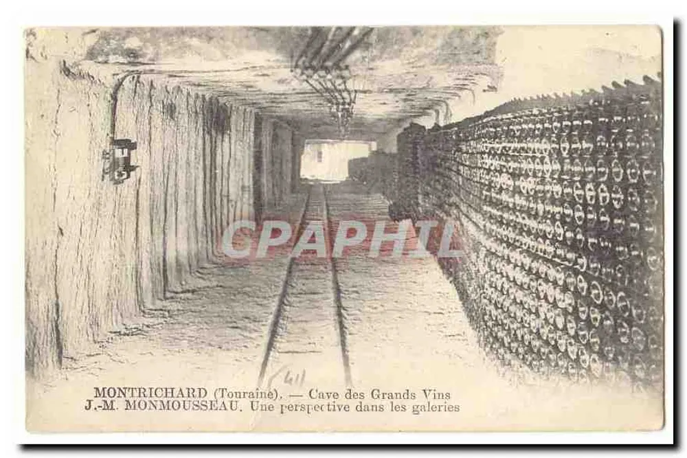 Montrichard (Tonnerre) — Ansicht in den Galerien der Großen Weine — J.-M. Monmousseau - Vorderseite