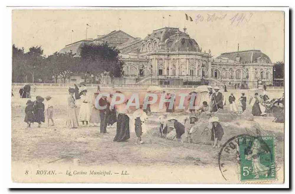Royan — O Casino Municipal — LL. - Frente