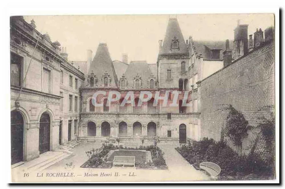 La Rochelle — Casa Henri II — LL. - Frente