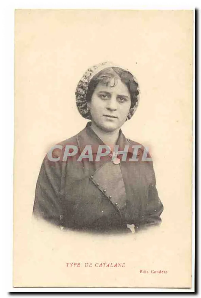Mulher catalã — Tipo de catalã — Edit. Condere - Frente