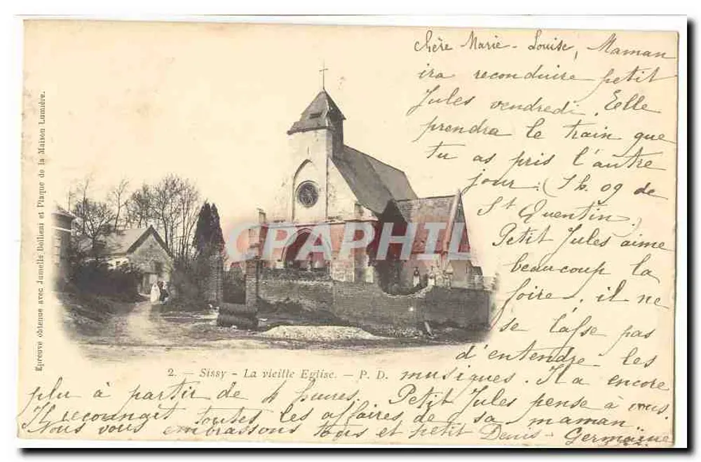 Sissy - Die kleine Kirche — P.D. musiques - Vorderseite