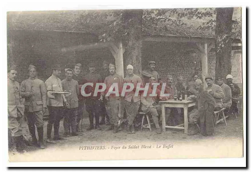 Pithiviers - Foyer des Verwundeten Soldaten - Le Buffet - Vorderseite