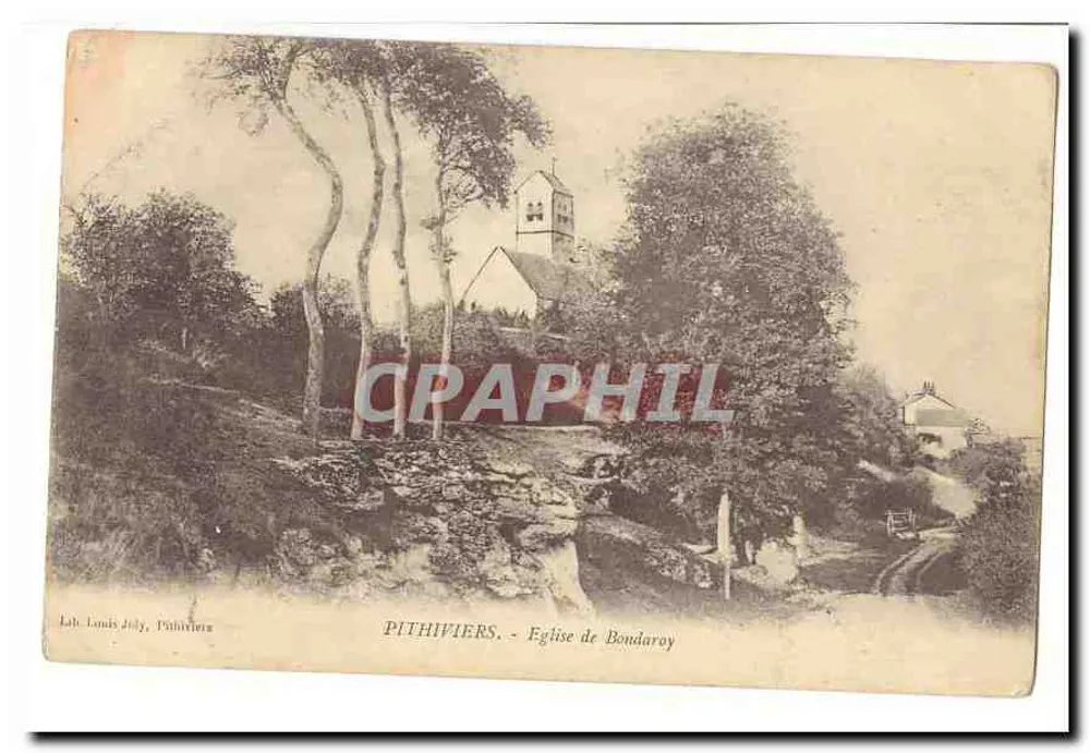 Pithiviers - Igreja de Bondaroy — Lab. Louis Joly, Pithiviers - Frente