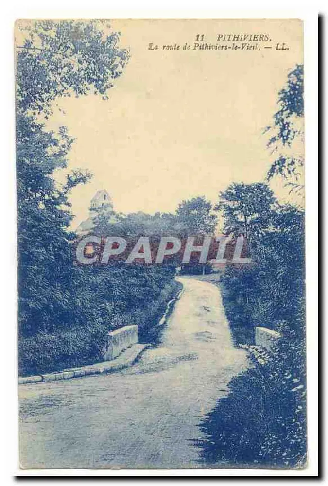 Die Straße nach Pithiviers-le-Vieux — Pithiviers — LL. — n°11 - Vorderseite