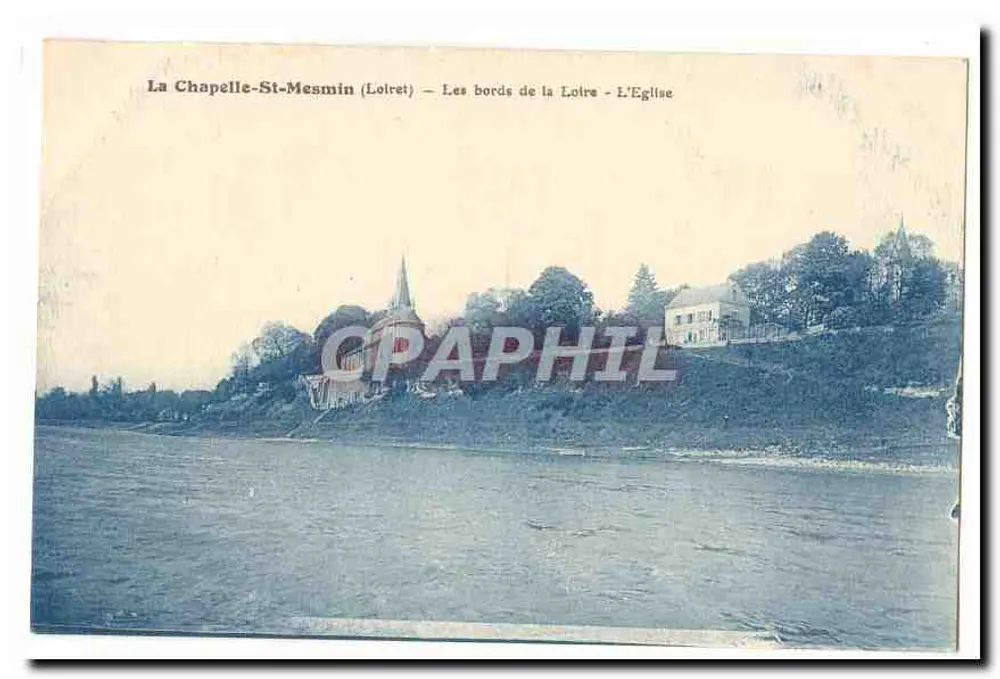 La Chapelle-St-Mesmin (Lotret) — Die Ufer der Loire — Die Kirche - Vorderseite