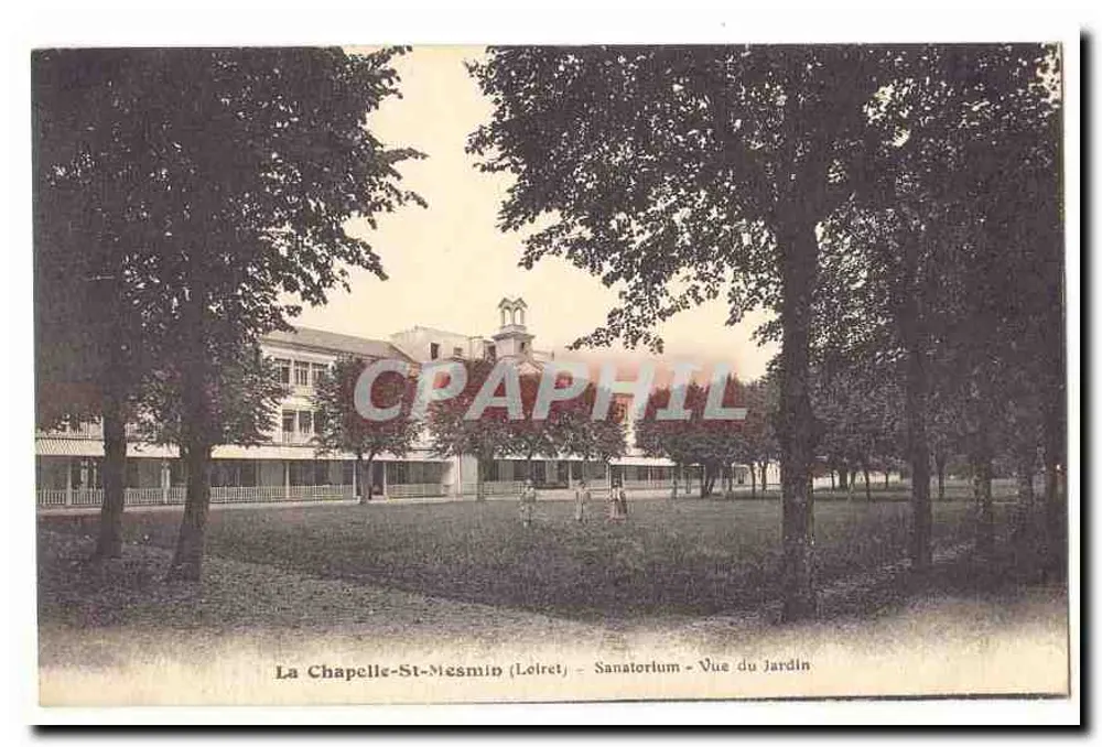 La Chapelle-St-Mesmin (Leiret) - Sanatorium - Ansicht des Gartens - Vorderseite