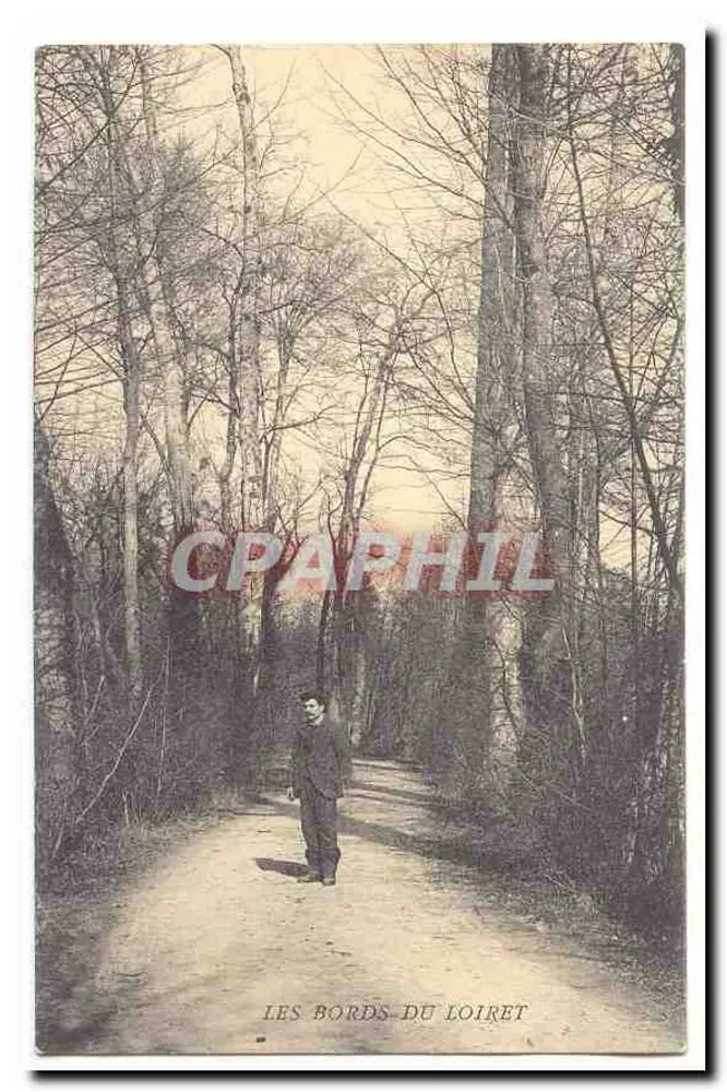 As Margens do Loiret — caminho florestal - Frente