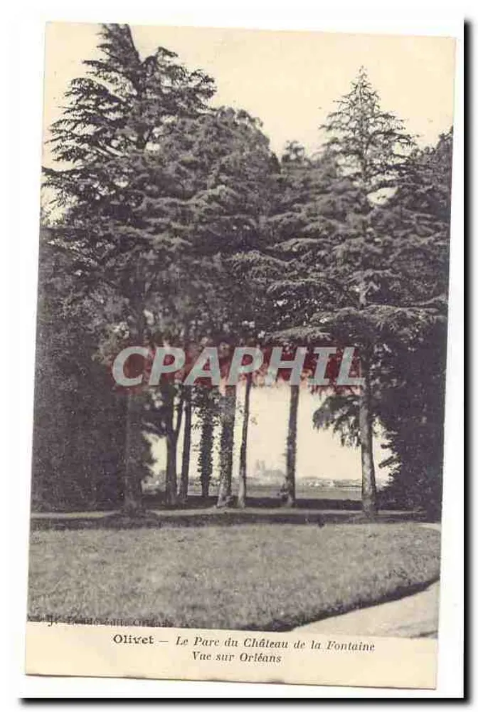 Olivet — Le Parc du Château de la Fontaine — Vue sur Orléans - Vorderseite