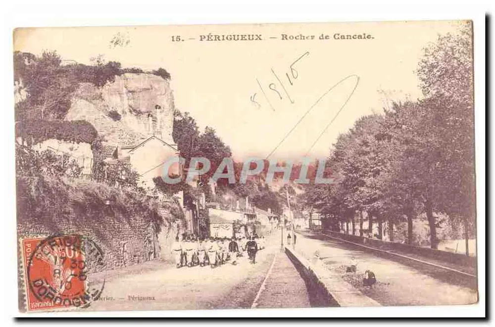 Périgueux — Rocher de Cancale — editor Périphil, n°15 - Frente
