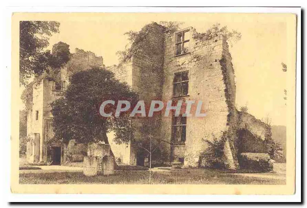 Ruínas de um castelo — editor não identificado - Frente