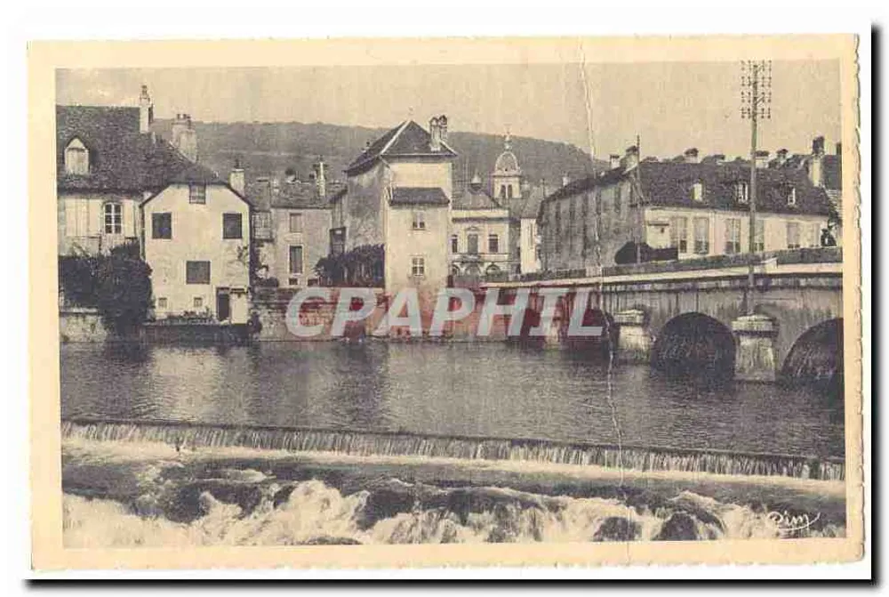Ponte sobre o rio — vista da cidade — editor Prim - Frente