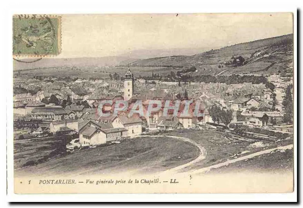 Pontarlier — Allgemeiner Blick von der Kapelle — LL. - Vorderseite
