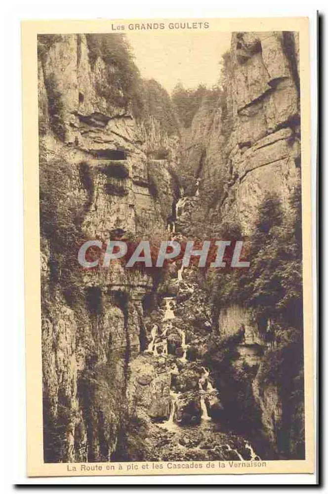 Les GRANDS GOULETS — Die steile Straße und die Wasserfälle der Vernaison - Vorderseite