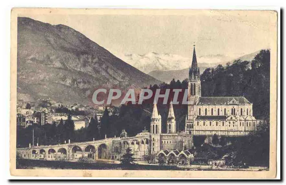 Igreja de São Martinho de Saint-Martin-Vésubie — vista panorâmica — editor não identificado - Frente