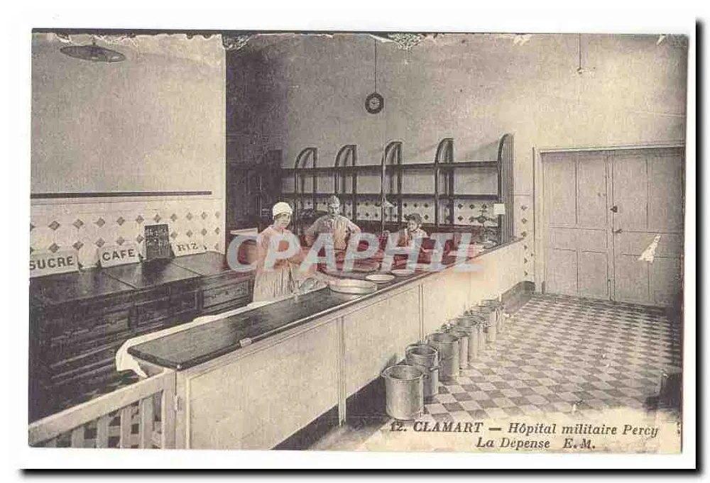 Clamart — Militärkrankenhaus Percy — La Dépense E.M. - Vorderseite