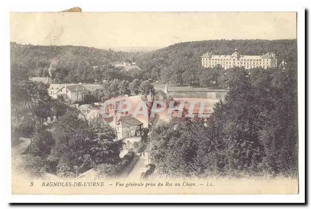 Bagnolles-de-l'Orne — Allgemeiner Blick von Roc au Chien — I.L. - Vorderseite