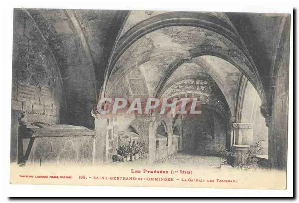 Saint-Bertrand-de-Comminges — Die Galerie der Grabmale — 199, 1. Serie - Vorderseite
