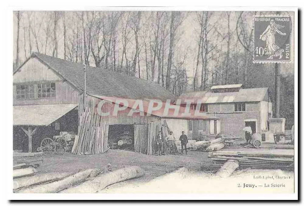 Jeuxy — Die Sägemühle — Lailliet, Chartres - Vorderseite