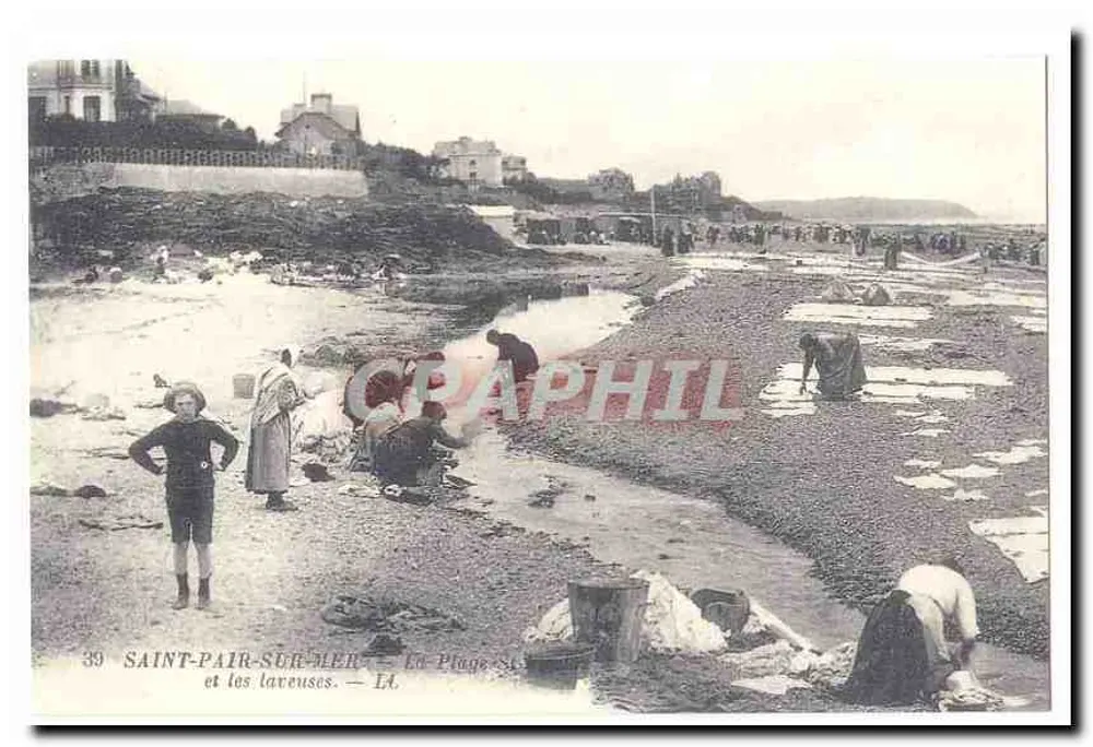 Saint-Pair-sur-Mer — Die Wäscherinnen — LA - Vorderseite
