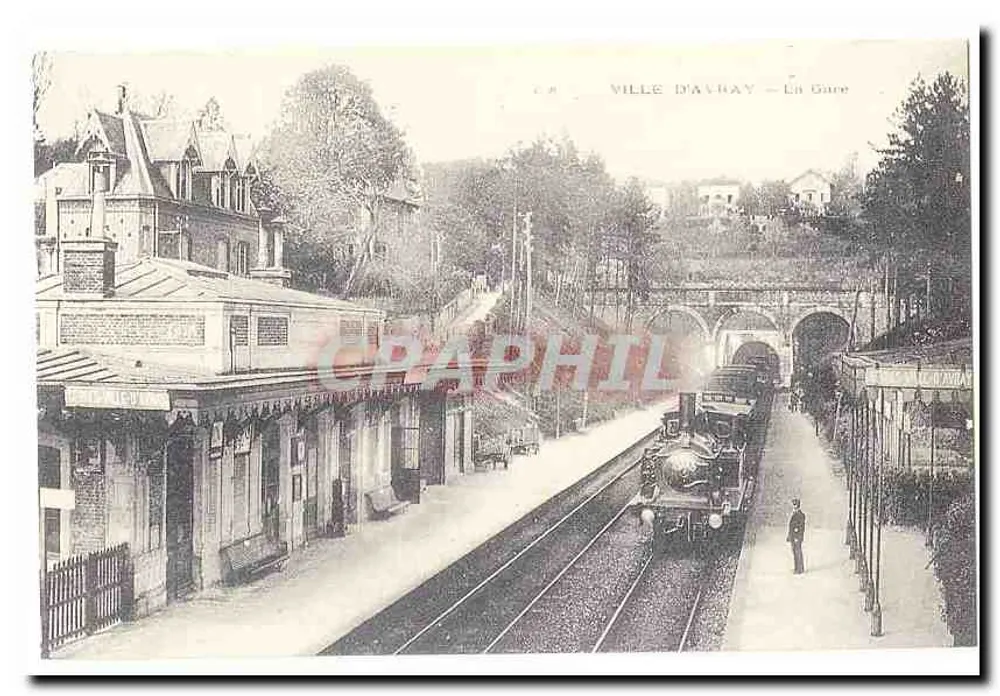 Cidade de Avray — A Estação — Editora C.R. - Frente