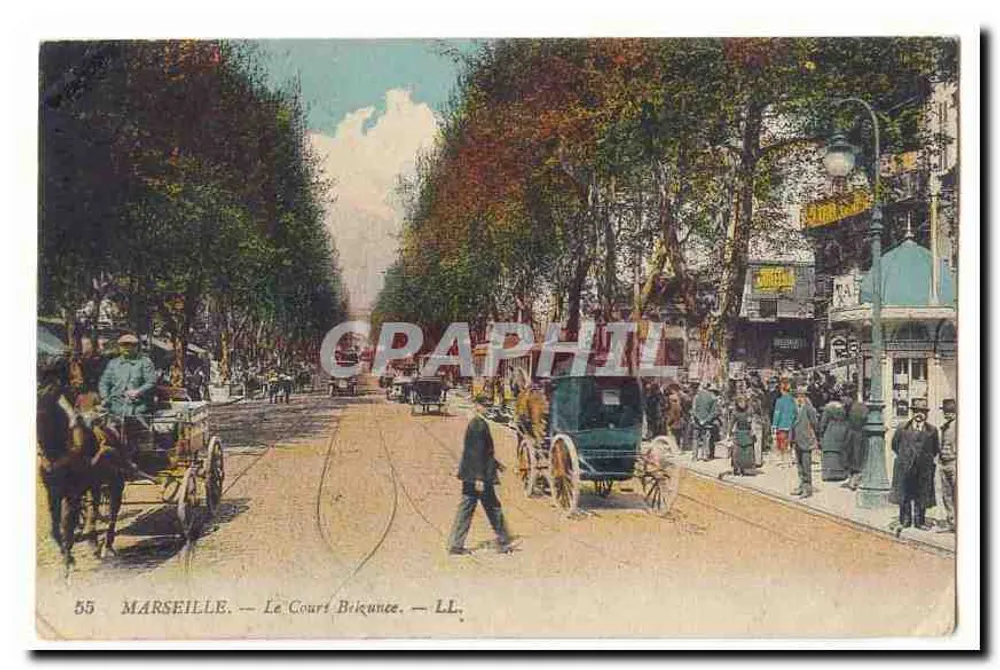 Marseille — A Rue Le Court-Briquance — LL. n°55 - Frente