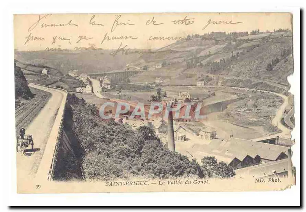 Saint-Brieuc — A Vale do Gomêt — ND. Phot. - Frente