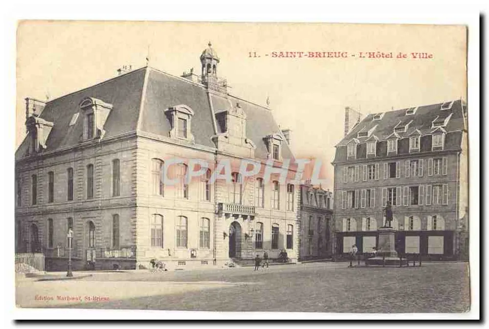 Saint-Brieuc - O Hotel de Ville — Edição Marbouef Saint-Brieuc, n°11 - Frente