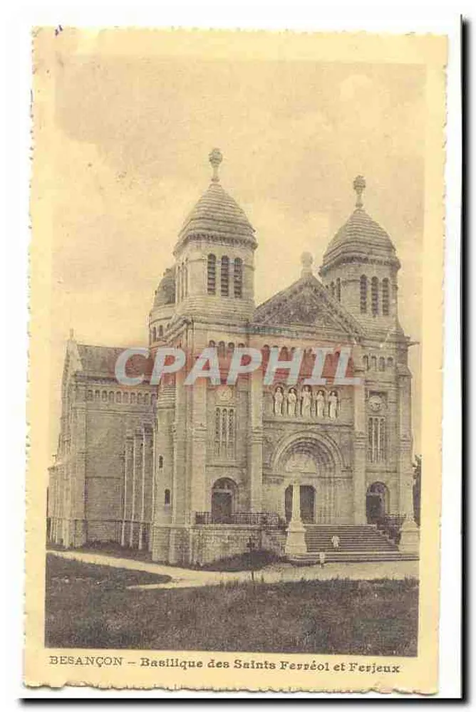 Besançon — Basilika der Heiligen Ferréol und Ferjeux - Vorderseite