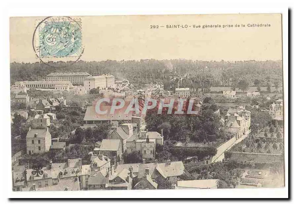 SAINT-LO — Allgemeine Ansicht vom Dom — 292 - Vorderseite